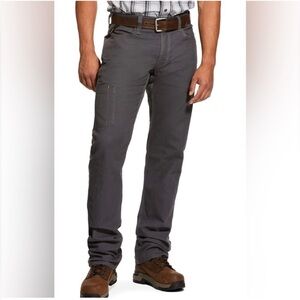 Ariat Rebar M4 Made Tough Dura Stretch Relaxed Straight Leg Size 46 x 30